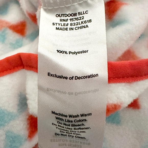 Eddie Bauer | Geometric Print Fleece Pullover (L) 🔺 - Picture 6 of 6